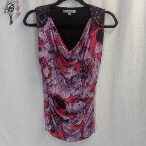 Classiques Entier Size Small Silk Cowl Neck